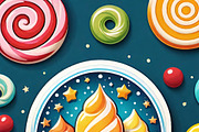 “Candy & New Year Celebration”bundle, an Illustration by ETARA by Mea Hau (Thumbnail 4 of 6)