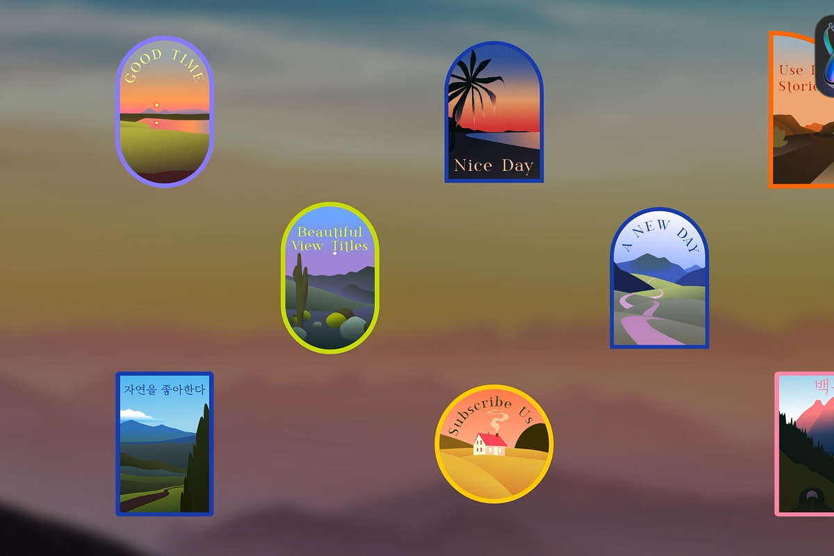 Beautiful View Titles for FCPX, a Templates & Theme by 2dfx (Photo 1 of 2)