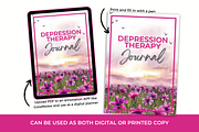 Depression Mental Health Journal, a Stationery Template by Jennifer Magri Templates (Thumbnail 3 of 8)