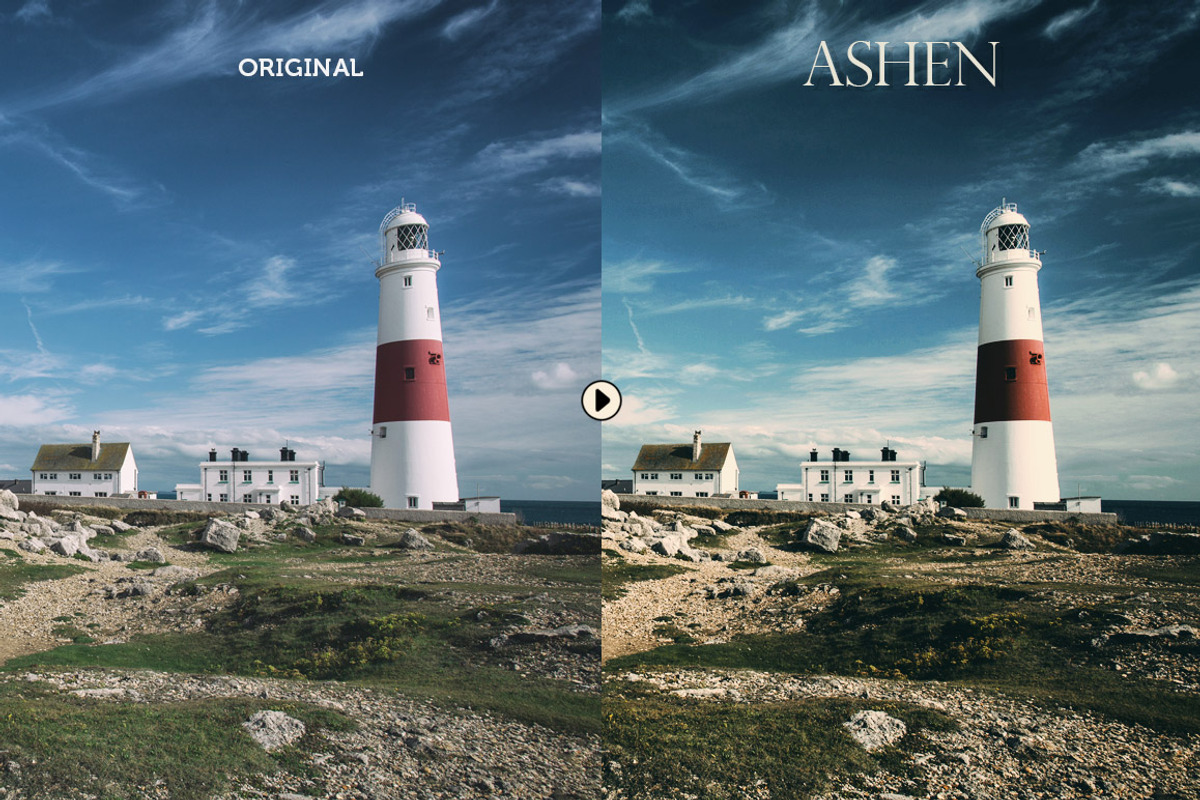 Ashen Photoshop Landscape Actions, an Action Add-On by Presetrain Co. (Photo 2 of 6)