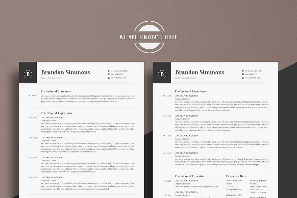 Word Resume, a Resume Template by paulresume (Photo 2 of 4)