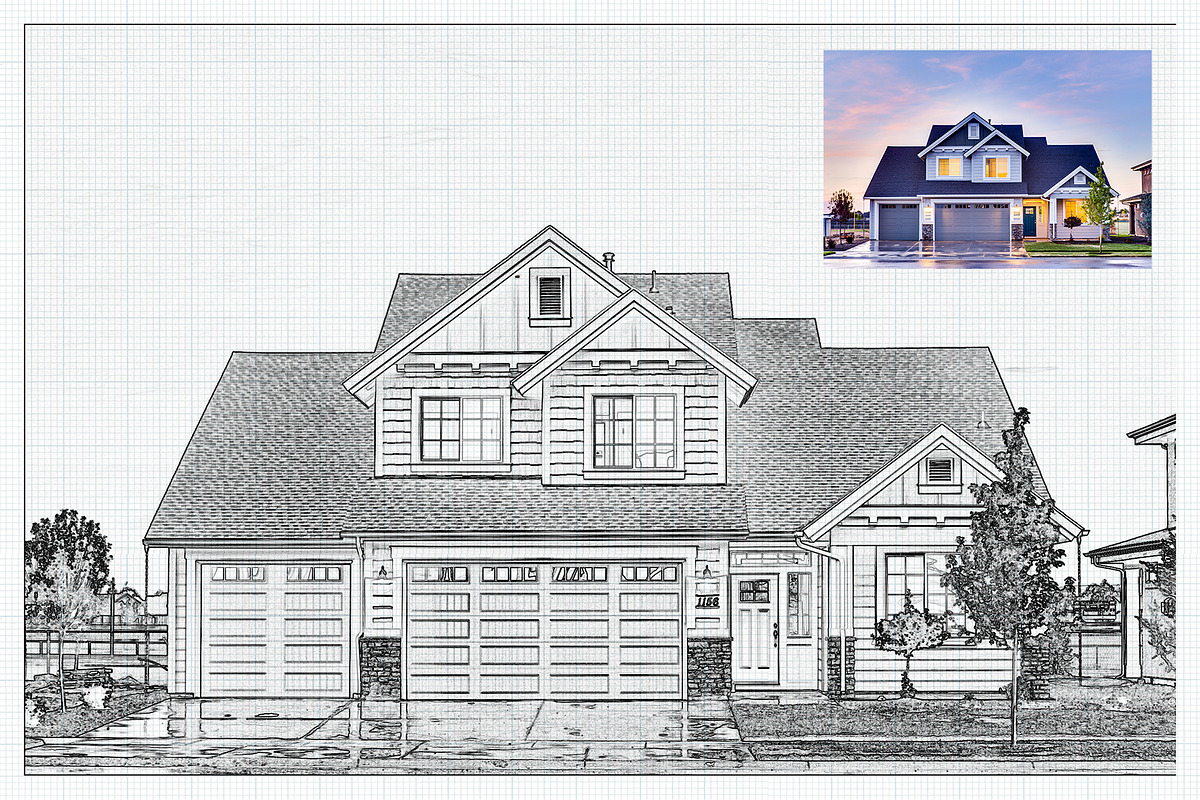 Blueprint Sketch Action, an Action Add-On by Jacpot007 (Photo 6 of 6)