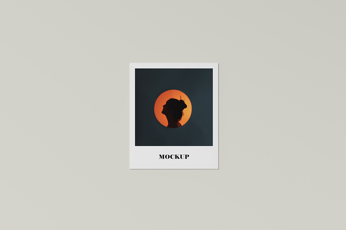 Polaroid Photo Mockup, a Card Template by Creative_A23 (Photo 2 of 6)