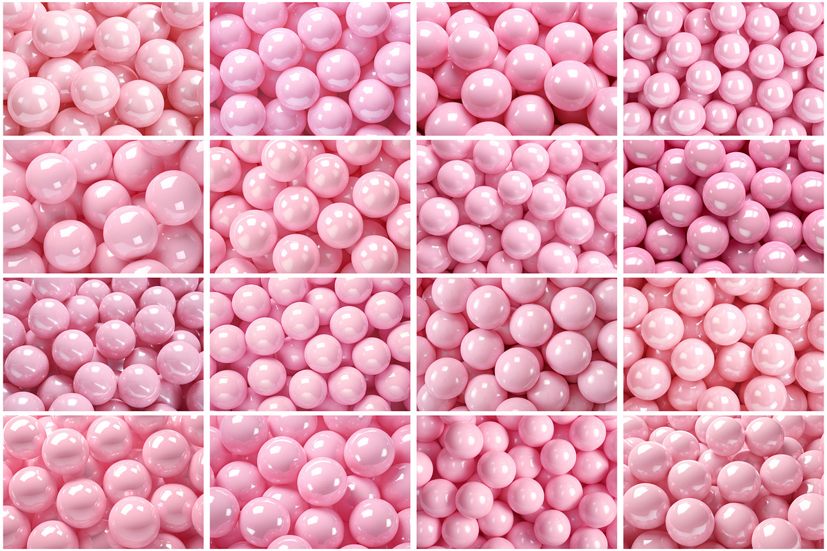 3d Glossy Balls Background, a Wallpaper Graphic by Forhadx5 (Photo 5 of 9)