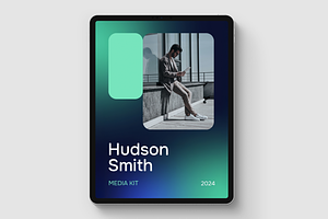 Hudson Media Kit Canva Template
