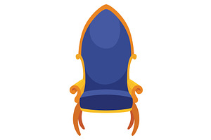 Regal Royal Throne Exudes And, an Object Illustration by the8monkey