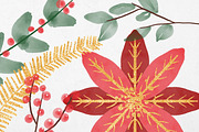 Watercolor Christmas Clipart, an Illustration by Pixafied (Thumbnail 3 of 3)