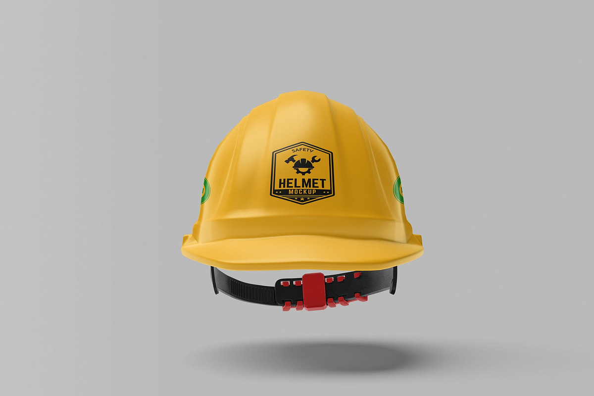 Safety Helmet Mockup, a Household Mockup by hokagata (Photo 3 of 4)