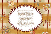 Thanksgiving Watercolor Collection, an Object Graphic by LenArt (Thumbnail 3 of 14)