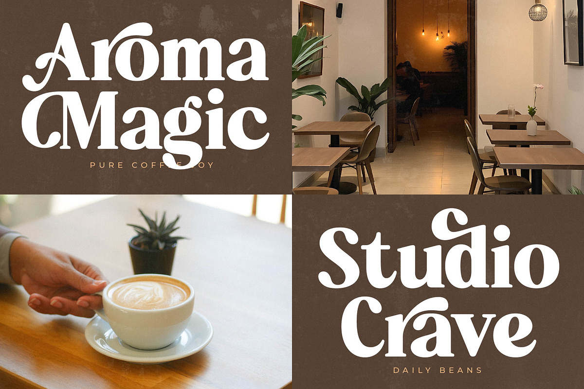 Aroma Baked Modern Serif Display, a Serif Font by timelesstype.co (Photo 14 of 20)
