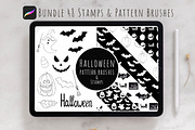 Bundle Halloween Procreate Brushes, a Brush Add-On by Mari_Caliart (Thumbnail 1 of 23)