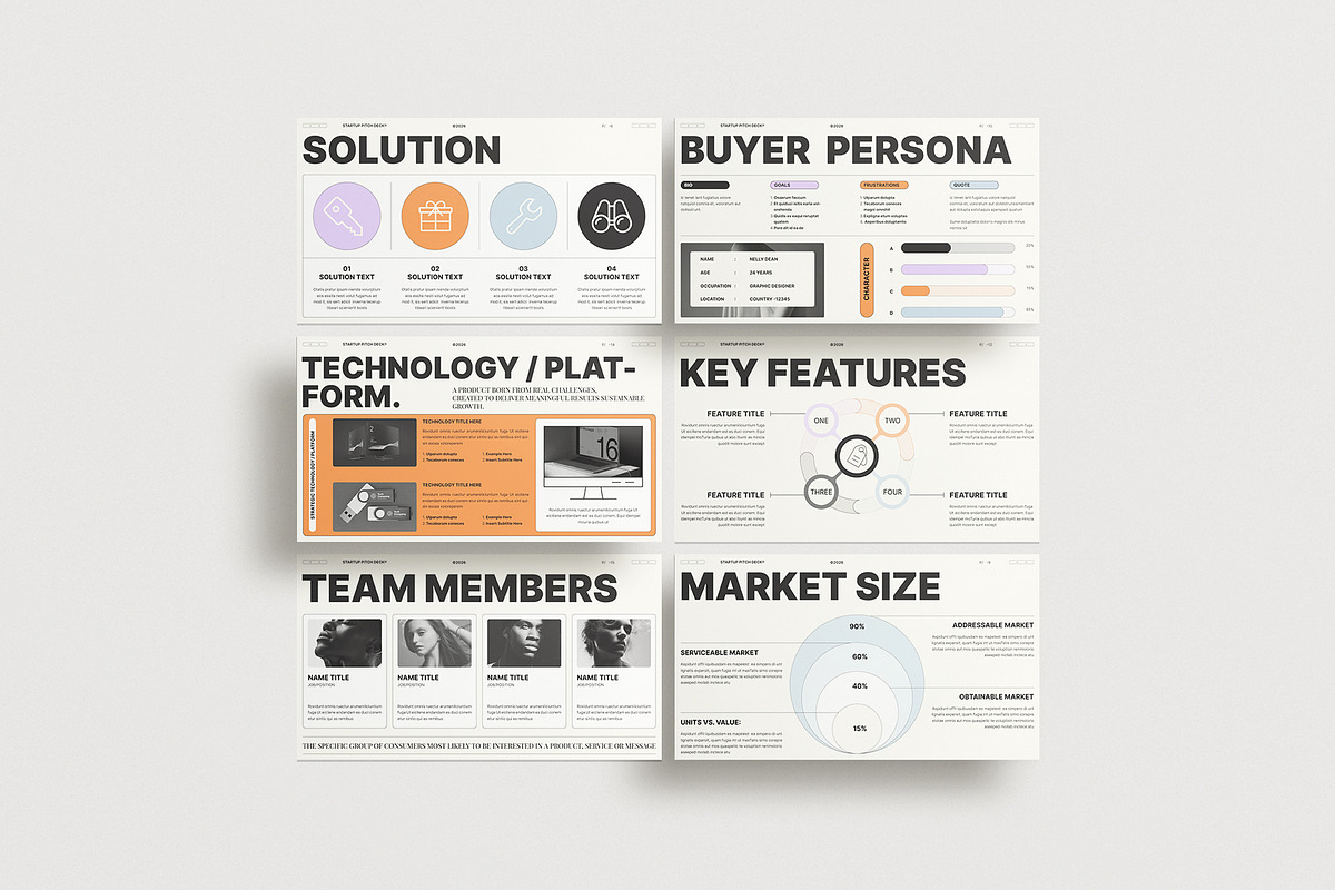 Investor Pitch Deck Presentation, a Presentation Template by ArtisanaAura (Photo 6 of 12)