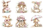Whimsical Summer Bunny, an Illustration by Designking (Thumbnail 4 of 5)