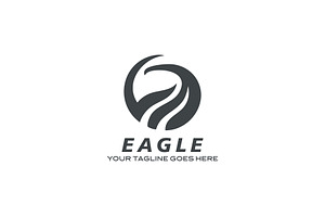 Modern Eagle Logo Design