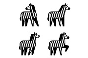 Zebra Logo, a Graphic by NataliiaVolyk (Thumbnail 3 of 6)