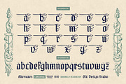 Soul Clock Typeface, a Blackletter Font by alit design (Thumbnail 8 of 20)