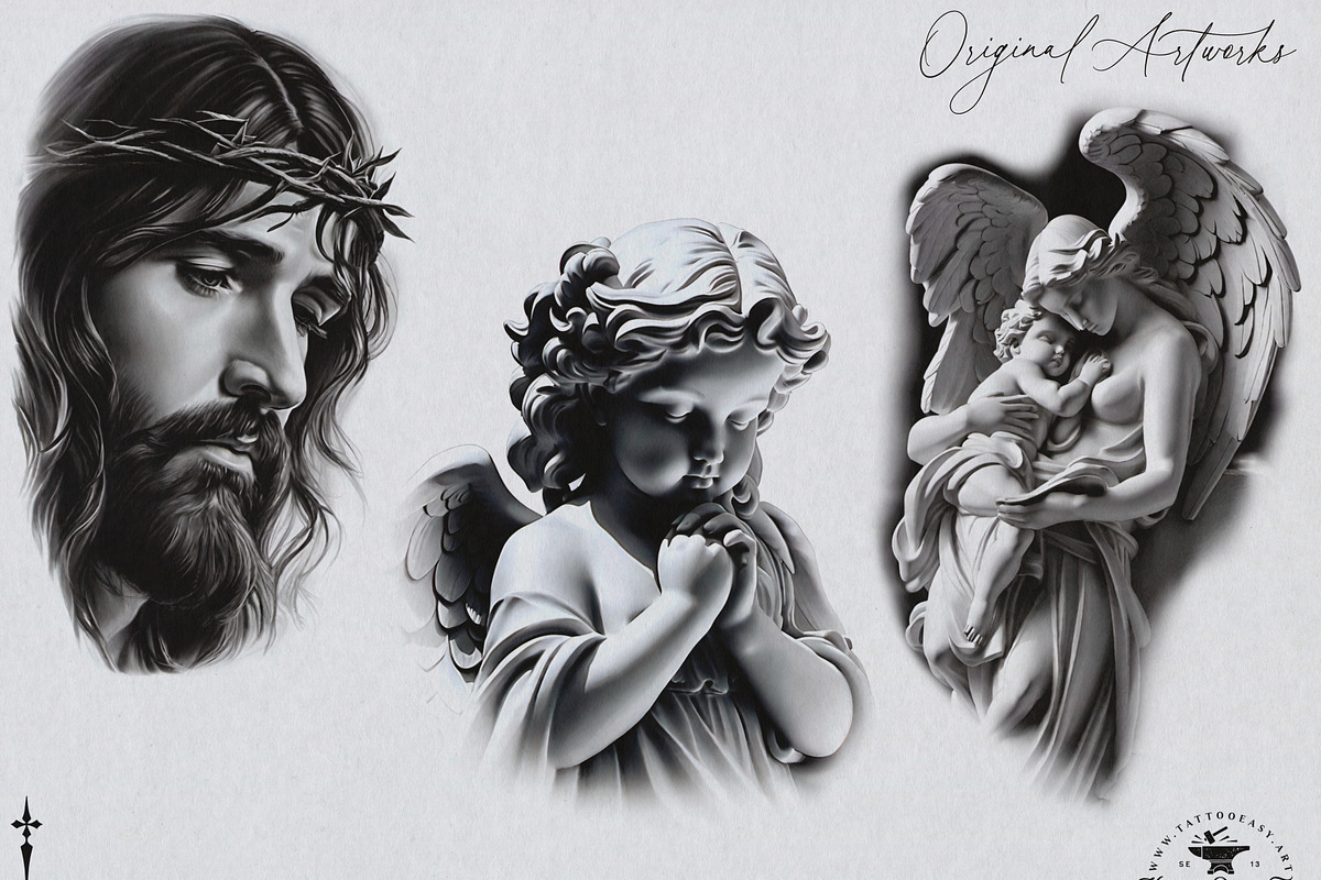 Procreate - Religious, a Brush Add-On by Studio.Valhalla (Photo 9 of 9)