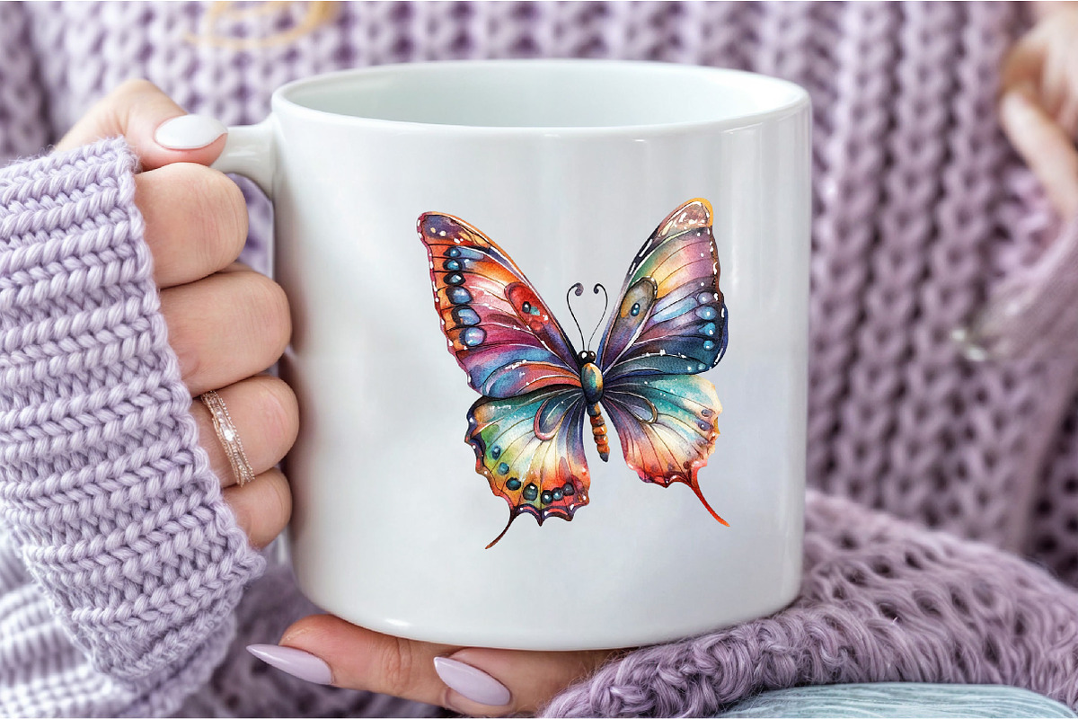 Dreamy Watercolor Creations Clipart, an Illustration by DreamCafeArt (Photo 6 of 6)