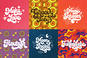 Lovadelic + Extras, a Script Font by Aiyari (Thumbnail 7 of 14)