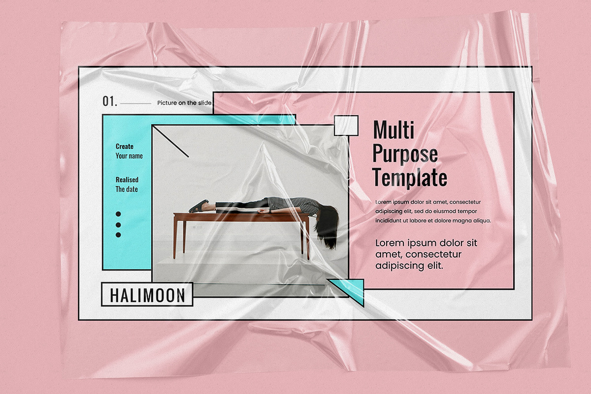 Halimoon Powerpoint Template, a Presentation Template by Visualin.std (Photo 3 of 10)