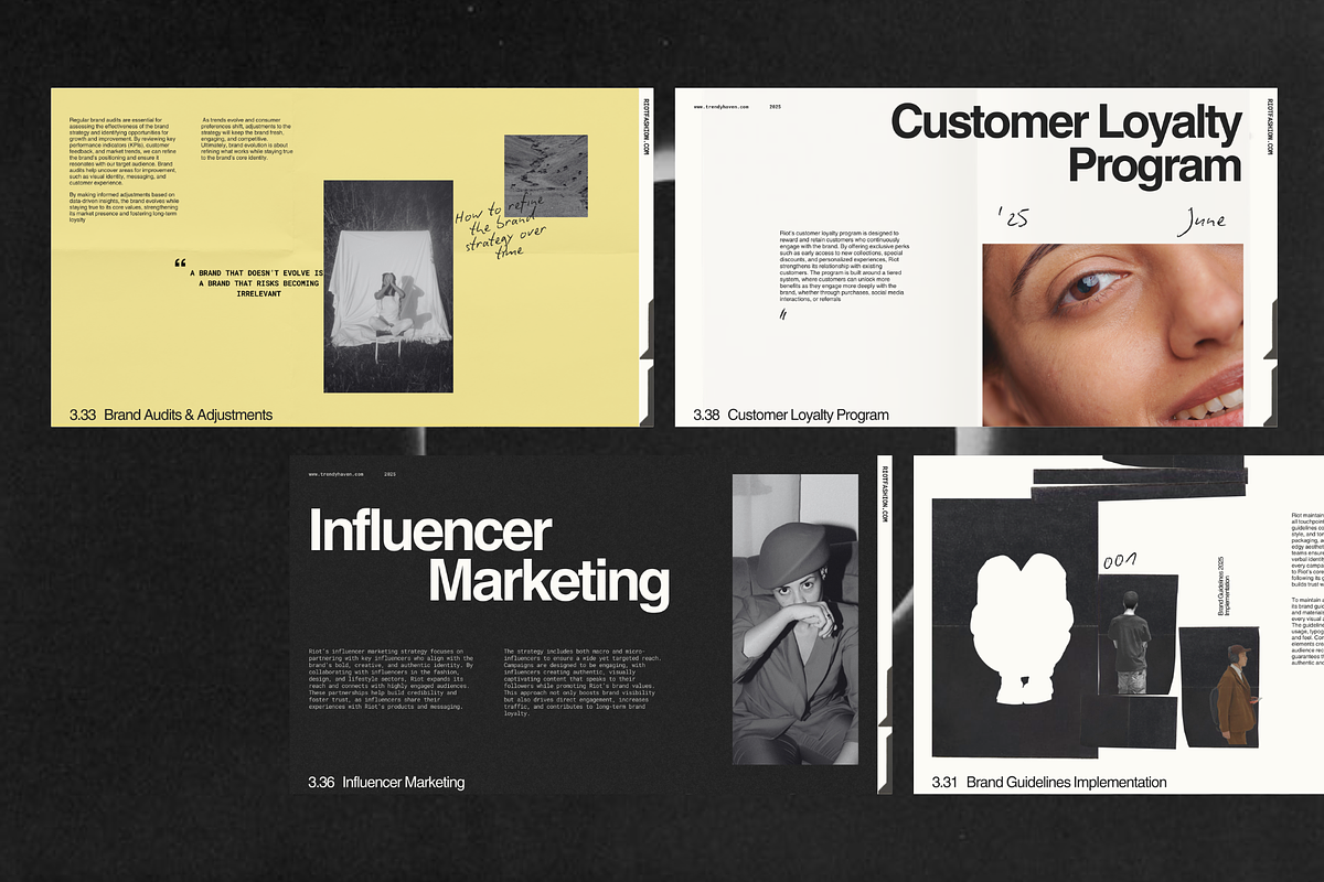 RIOT | BRAND STRATEGY, a Presentation Template by Simple có (Photo 3 of 10)