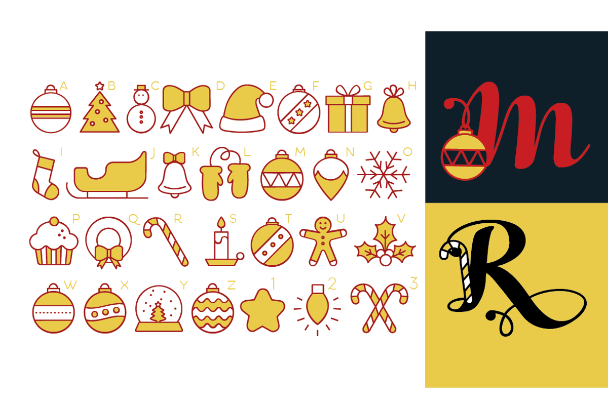 Hello Christmas + icon set preview 4