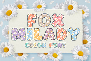 Fox Milady Color Font