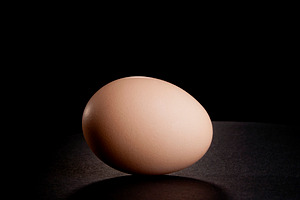 Egg on Black, a Food & Drink Photo by THP Creative