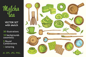 Matcha tea.