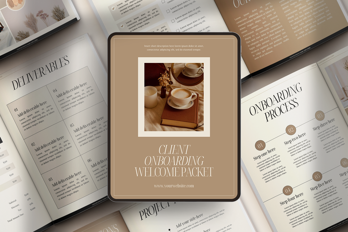 TERRA Client Guides Bundle, a Brochure Template by Creatif Foundry (Photo 3 of 12)