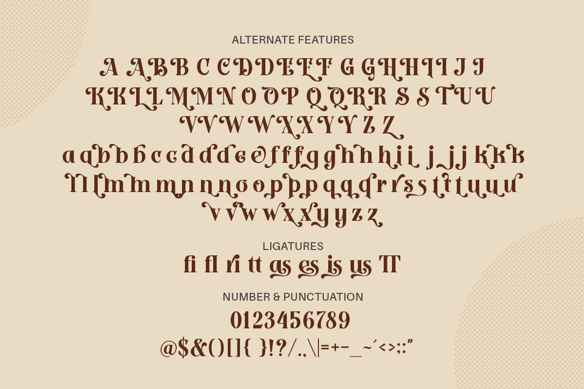 Ground Castle - High Contrast Serif, a Serif Font by Letterhend Studio (Photo 6 of 11)