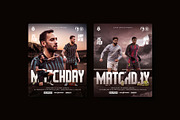 Football Match Day flyer Template, a Flyer Template by Ghurafa Studio (Thumbnail 2 of 3)