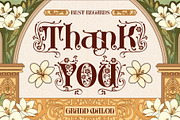 Grand Malon Typeface, a Serif Font by alit design (Thumbnail 17 of 17)