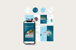 Instagram premium set in Canva