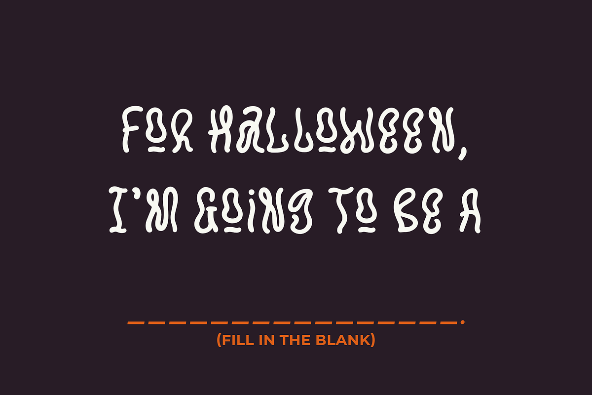 Hocus Slime - Halloween Display Font, a Handwritten Font by Ainun Jinan (Photo 3 of 8)