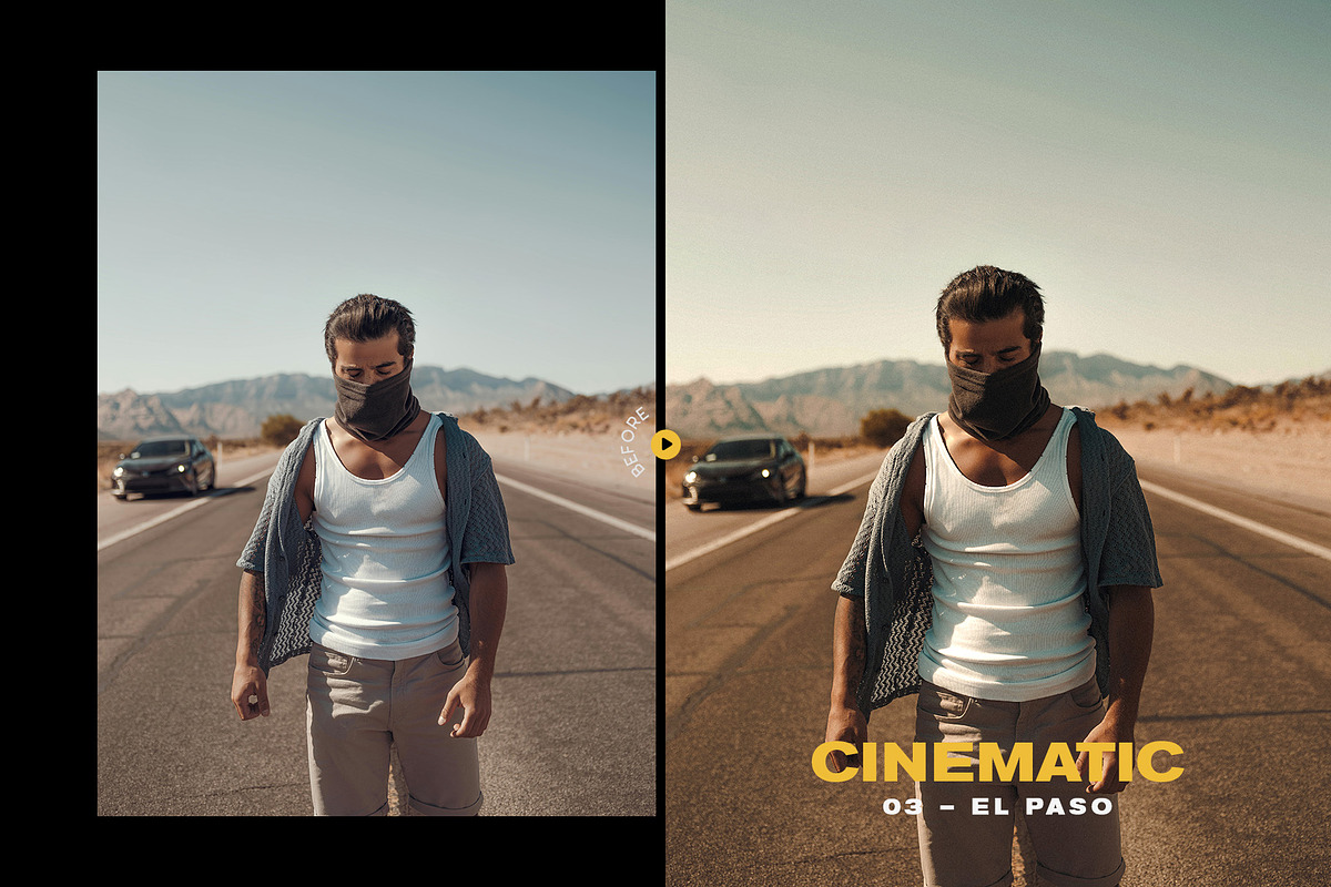Cinematic Lightroom Presets and LUTs, a Preset Add-On by Presetrain Co. (Photo 6 of 11)
