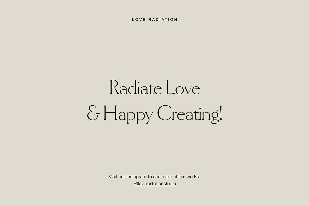 Instagram Creator Social Templates, a Social Media Template by Love Radiation Studio (Photo 16 of 16)