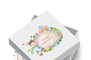 Very Merry Christmas Watercolor set, an Animal Illustration by Tatiana Troian (Thumbnail 9 of 9)