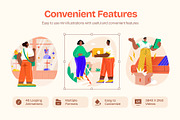Animated Shopping and Sale Set, a Person Illustration by Prosymbols (Thumbnail 2 of 5)