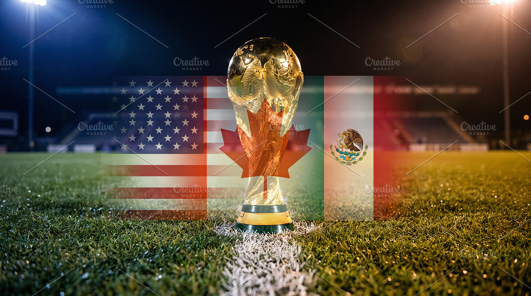 Golden FIFA World Cup 2026 Trophy, a Sports & Recreation Photo by itakdalee