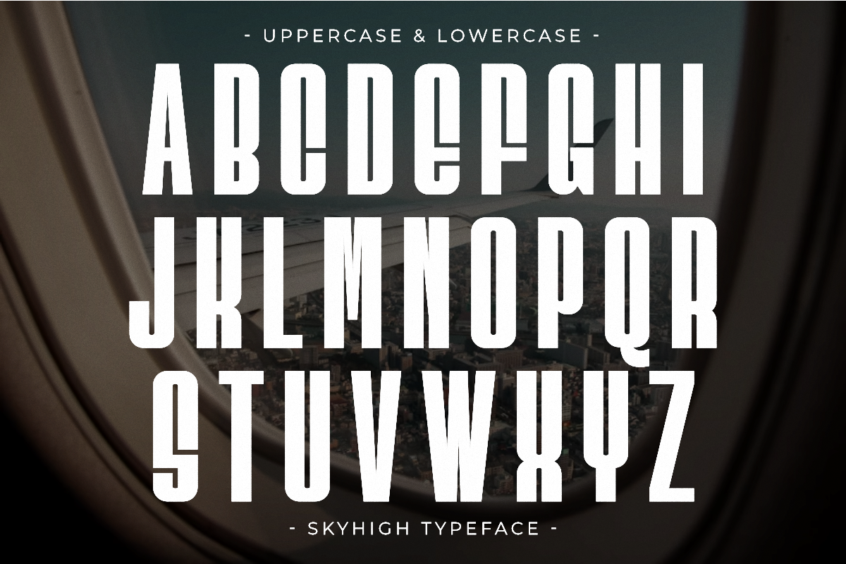 Skyhigh - Ultra Condensed Sans Serif, a Sans Serif Font by Pian45 Studio (Photo 5 of 8)