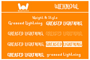 Greased Lightning font, a Font by weknow (Thumbnail 6 of 8)