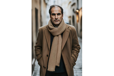 Mature caucasian male in brown coat, a Person Photo by Lermont51