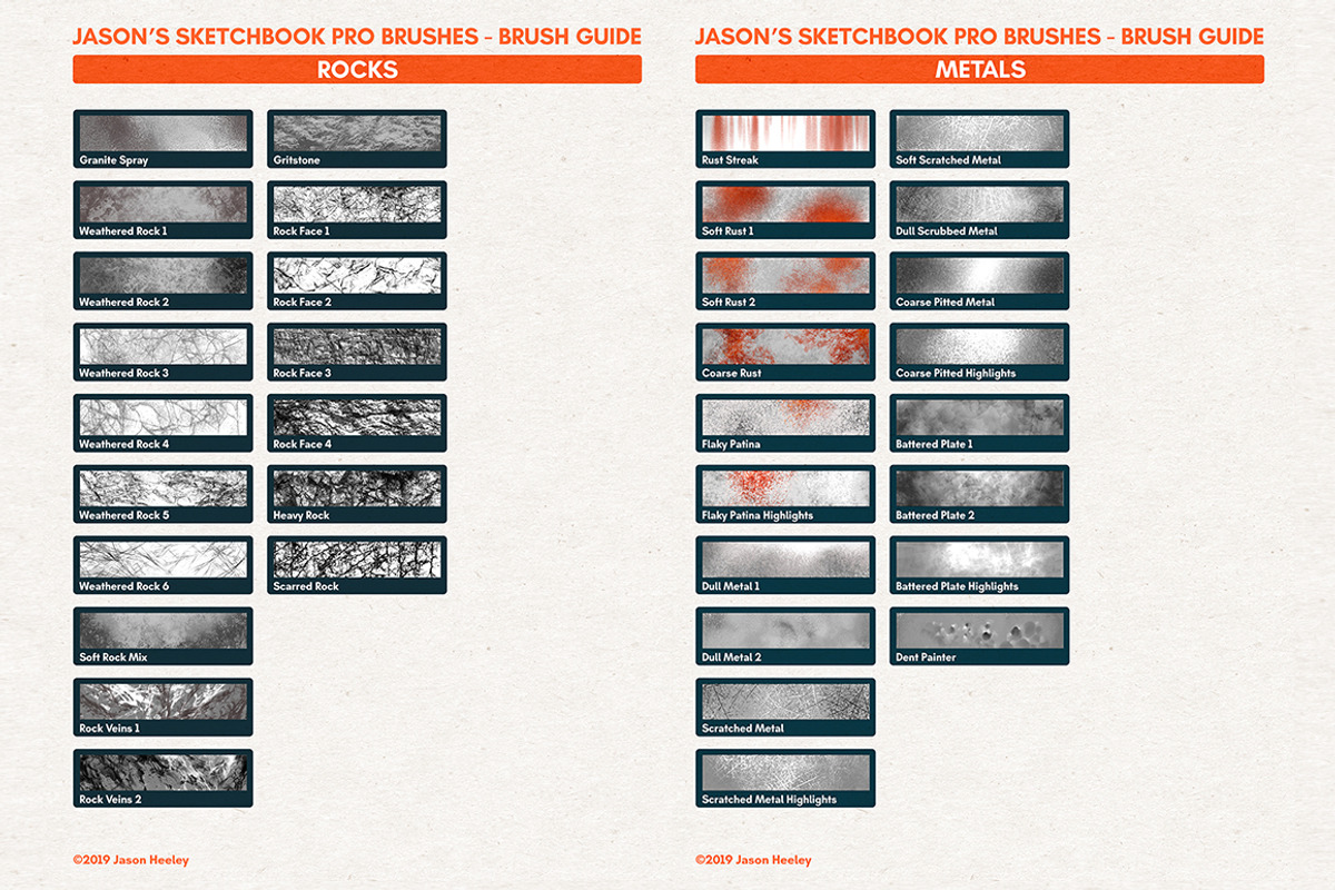 Jason's Sketchbook Pro MEGA SET, a Brush Add-On by Jasons Brushes (Photo 16 of 16)