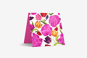 Bright Pattern Peony & Tulips, a Pattern Graphic by MarynaPetrovska (Thumbnail 8 of 9)