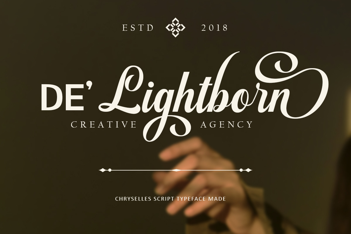 Chryselles Script, a Script Font by Madjack.font (Photo 4 of 11)