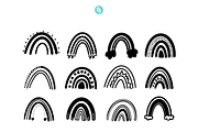 Rainbow Procreate Stamp Brushes, a Brush Add-On by Cate Shaner (Thumbnail 2 of 4)