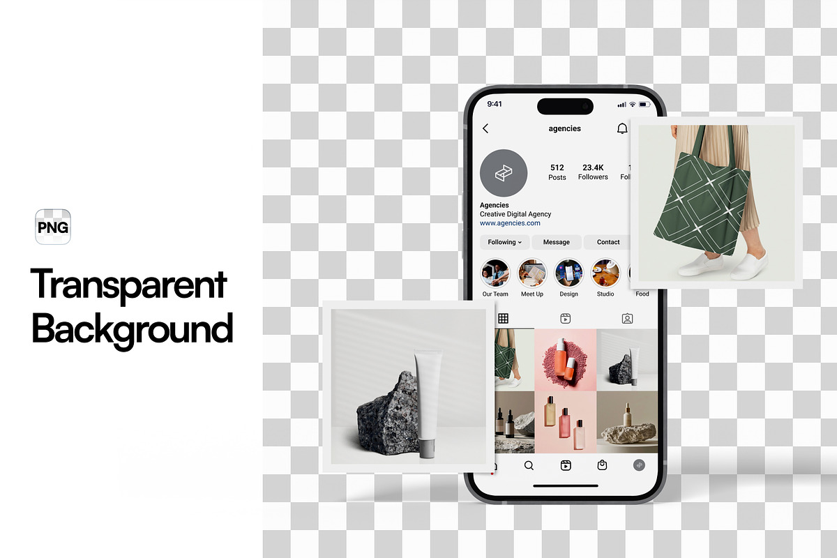 Social Media Mockup, a Device Mockup by SLAB! Design (Photo 2 of 7)