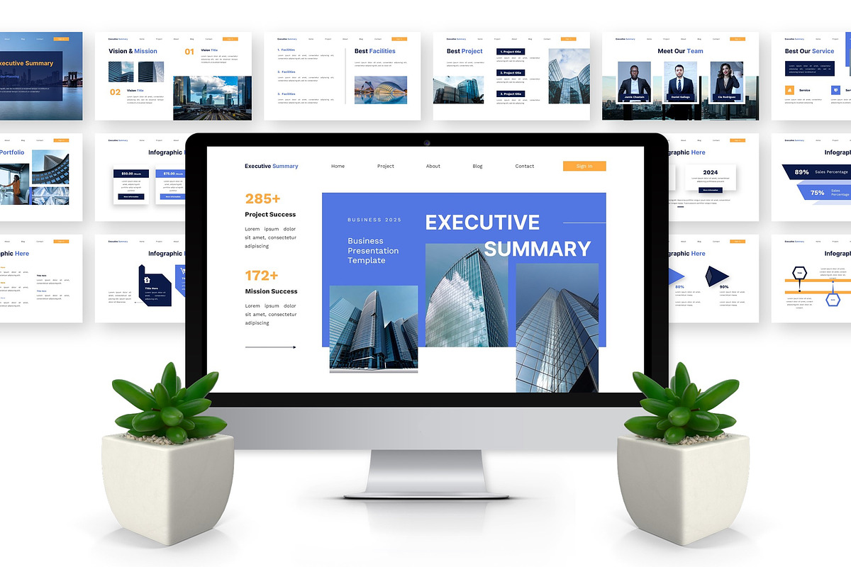 Executive Summary - Business PPT preview 4