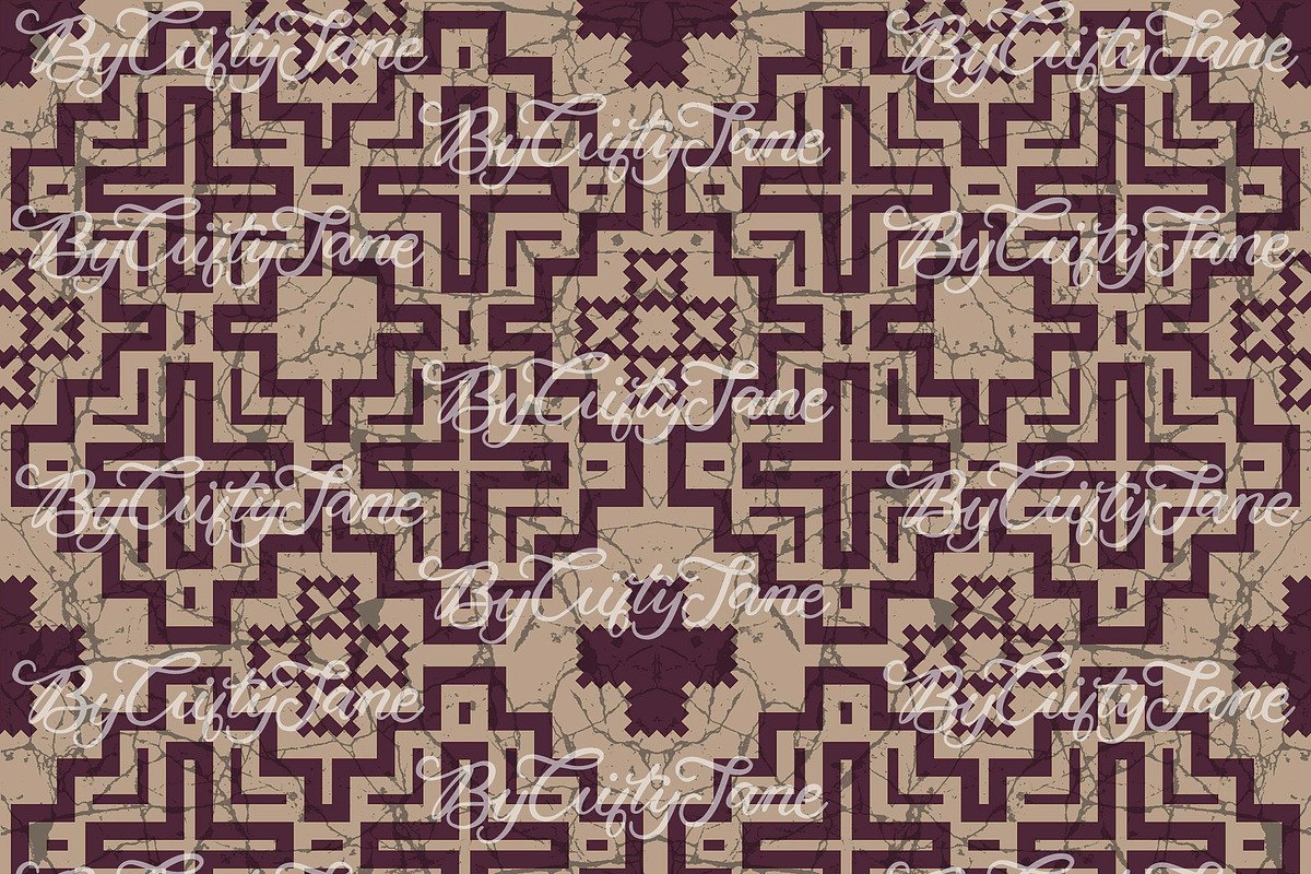 Adinkra ABAN Pattern, a Pattern Graphic by ByGiftyJane (Photo 5 of 11)